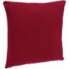 ATMOSPHERA Coussin Déhoussable - 38 X 38 Cm - 38 X 38 - Rouge