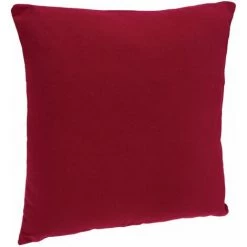 ATMOSPHERA Coussin Déhoussable - 38 X 38 Cm - 38 X 38 - Rouge