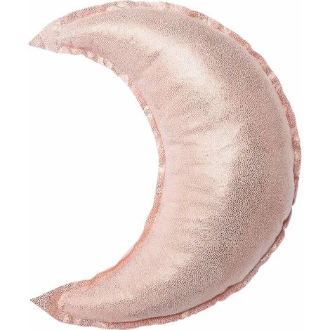 ATMOSPHERA KIDS Coussin Enfant Lune Bohème - 27 X 23 - Rose 1 ATMOSPHERA KIDS Coussin Enfant Lune Bohème - 27 X 23 - Rose
