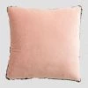 Coussin Velours (45x45 Cm) Ort SKLUM Velour - Rose - Gris Foncé