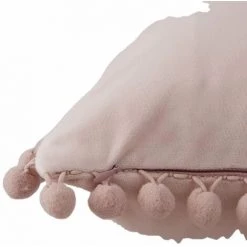 ILOVEMILAN 2 Pièces De Housse De Coussin En Velours, Taie D'oreiller Décorative Super Douce, Taie D'oreiller Boule De Cheveux De Couleur Pure, Taie D'oreiller De Canapé De Salon à La Maison (rose Clair) (45 * 45 Cm) -France Coussin et housse de coussin Soldes Boutique 28919163 4