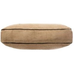 ATMOSPHERA, CRÉATEUR D'INTÉRIEUR Coussin De Sol Jute 40x40 Cm Coloni - Beige -France Coussin et housse de coussin Soldes Boutique 29110692 3