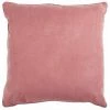 THEDECOFACTORY SUEDEN - Coussin De Sol En Suédine Terra Cotta 70x70 - Rouge Clair