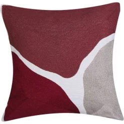 BELIANI Coussin Décoratif En Tissu Multicolore 45x6cm - Multicolore