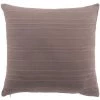 DOUCEUR D'INTRIEUR Housse De Coussin +encart 40 X 40 Cm Coton Tisse Lilia Taupe - Taupe