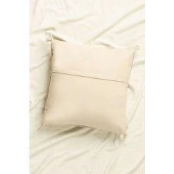 Coussin Carré En Coton (50x50 Cm) Otok SKLUM Coton - Beige Lin -France Coussin et housse de coussin Soldes Boutique 29816426 5