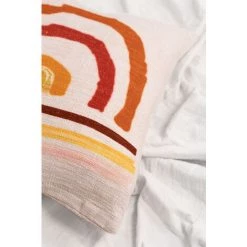 Coussin Carré En Coton (50x50cm) Poku SKLUM Coton - Multicolore Fresh -France Coussin et housse de coussin Soldes Boutique 29816432 3