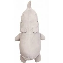 RIDEAUDISCOUNT Coussin Décoratif Enfant 26 X 65 Cm Non Déhoussable Forme Rhinocéros Gris - Gris -France Coussin et housse de coussin Soldes Boutique 29821099 3