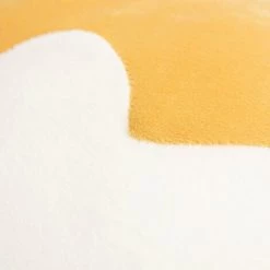 RIDEAUDISCOUNT Coussin Décoratif Enfant 48 X 52 Cm Non Déhoussable Forme Renard Jaune Orangé - Jaune -France Coussin et housse de coussin Soldes Boutique 29821102 4