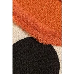 Coussin Avec Broderie En Coton (45x45 Cm) Falbus SKLUM Coton - Multicouleur Classic -France Coussin et housse de coussin Soldes Boutique 30048864 3