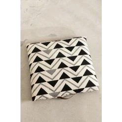 Coussin De Sol En Coton Barry SKLUM Coton - Noir -France Coussin et housse de coussin Soldes Boutique 30057566 3