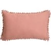 Coussin Zak Style SKLUM Polyèster - 30 X 50 Cm Dahlia Rose