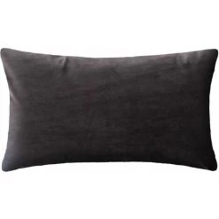 ATMOSPHERA Coussin Effet Velours à Imprimé Tropic - 50 X 30 - Gris Foncé -France Coussin et housse de coussin Soldes Boutique 30188727 3
