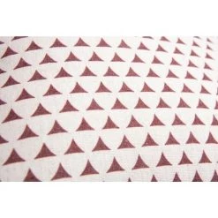RIDEAUDISCOUNT Housse De Coussin 40 X 40 Cm Déhoussable Polycoton Recyclé Imprimé Motif Petits Triangles Ethniques Bordeaux - Rouge 5 RIDEAUDISCOUNT Housse De Coussin 40 X 40 Cm Déhoussable Polycoton Recyclé Imprimé Motif Petits Triangles Ethniques Bordeaux - Rouge -France Coussin et housse de coussin Soldes Boutique 30465853 3