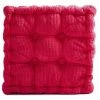BETTERLIFE Galette De Chaise， Coussin D'assise， 40 X 40 Cm, Rouge