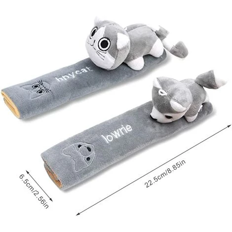 BEARSU Protège Ceinture De Sécurité Enfant, Joli Style De Ceinture De Sécurité De Voiture Épaulière Pour Adultes Et Enfants Adapté Au Sac à Bandoulière De Ceinture De Sécurité (Renard) 2 BEARSU Protège Ceinture De Sécurité Enfant, Joli Style De Ceinture De Sécurité De Voiture Épaulière Pour Adultes Et Enfants Adapté Au Sac à Bandoulière De Ceinture De Sécurité (Renard) – Image 2