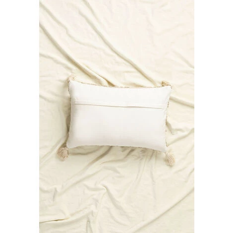 Coussin Rectangulaire Coton (40x58 Cm) Bole SKLUM Coton - Beige Lin 5 Coussin Rectangulaire Coton (40x58 Cm) Bole SKLUM Coton - Beige Lin – Image 5
