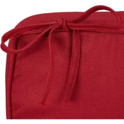 Relaxdays Coussin De Chaise, 4, 40x40 Cm, Bandes, épais, Intérieur, Extérieur, Polyester, Mousse,bordeaux. -France Coussin et housse de coussin Soldes Boutique 31801155 4