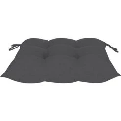 ASUPERMALL Coussins De Chaise 4 Pcs Anthracite 50x50x7 Cm Tissu -France Coussin et housse de coussin Soldes Boutique 31946591 3