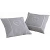 AUBRY GASPARD Coussins Carrés Gris Avec Coeur (Lot De 2) Gris - Gris