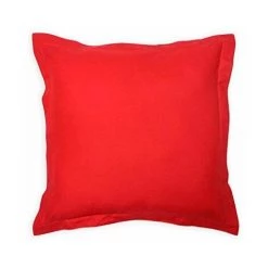 Soleil D'Ocre 526541 Panama Coussin Décoratif Coton Rouge 60 X 60 Cm