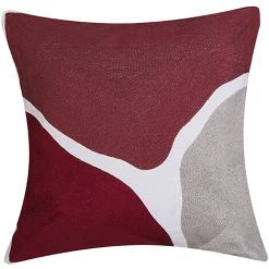 BELIANI Lot De 2 Coussin Décoratifs En Tissu Multicolore 45x6cm - Multicolore -France Coussin et housse de coussin Soldes Boutique 32383400 4