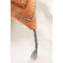 Coussin Carré En Coton (50x50cm) Guet SKLUM Coton - Orange Pêche -France Coussin et housse de coussin Soldes Boutique 32625206 4