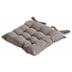 Galette De Chaise Toscane MADISON - 46cm - Beige / Taupe - Beige / Taupe -France Coussin et housse de coussin Soldes Boutique 32681838 3