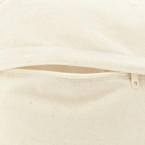 AUBRY GASPARD Coussin En Coton Visage 45 X 45 Cm Multicolore - Noir 4 AUBRY GASPARD Coussin En Coton Visage 45 X 45 Cm Multicolore - Noir – Image 4