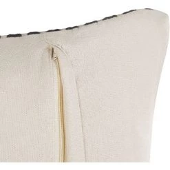 BELIANI Coussin Décoratif En Tissu Blanc 45x12cm - Blanc -France Coussin et housse de coussin Soldes Boutique 32996876 5