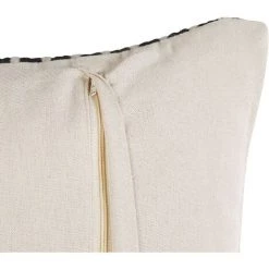 BELIANI Coussin Décoratif En Tissu Beige 45x12cm - Beige -France Coussin et housse de coussin Soldes Boutique 32996879 5