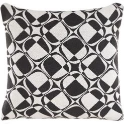 BELIANI Lot De 2 Coussin Décoratifs En Tissu Noir 45x12cm - Noir 8 BELIANI Lot De 2 Coussin Décoratifs En Tissu Noir 45x12cm - Noir -France Coussin et housse de coussin Soldes Boutique 33033899 4