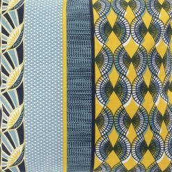 HOMEMAISON Housse De Coussin Imprimée Avec Pompons Jaune 40 X 40 Cm - Jaune