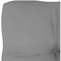 ASUPERMALL Coussin De Canape Palette Gris 60x60x12 Cm -France Coussin et housse de coussin Soldes Boutique 33374656 4