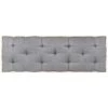 ASUPERMALL Coussin De Canape Palette Anthracite 120x40x7 Cm