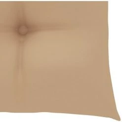ASUPERMALL Coussins De Chaise 6 Pcs Beige 40x40x7 Cm Tissu -France Coussin et housse de coussin Soldes Boutique 33374851 5