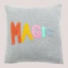 Coussin Carré En Coton (35x35 Cm) Joy Kids SKLUM Coton - Multicolore Fresh