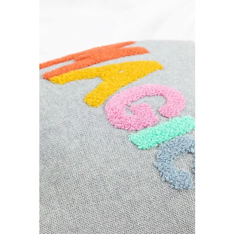 Coussin Carré En Coton (35x35 Cm) Joy Kids SKLUM Coton - Multicolore Fresh 5 Coussin Carré En Coton (35x35 Cm) Joy Kids SKLUM Coton - Multicolore Fresh – Image 5