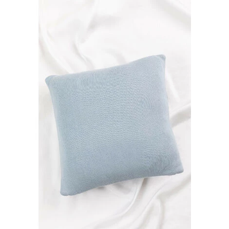 Coussin Carré En Coton (35x35 Cm) Ellie Kids SKLUM Coton - Bleu Ciel 4 Coussin Carré En Coton (35x35 Cm) Ellie Kids SKLUM Coton - Bleu Ciel – Image 4