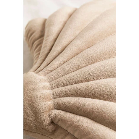 Coussin En Velours Perly SKLUM Velour - Brun Blé 4 Coussin En Velours Perly SKLUM Velour - Brun Blé – Image 4