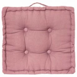 ATMOSPHERA, CRŽATEUR D'INTŽRIEUR Coussin De Sol "Dorian" 40x40cm Rose
