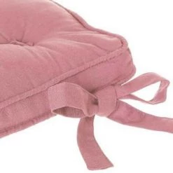 ATMOSPHERA, CRŽATEUR D'INTŽRIEUR Galette De Chaise "5 Boutons" 40x40cm Rose -France Coussin et housse de coussin Soldes Boutique 33652028 3