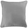 Paris Prix - Housse De Coussin "panama" 40x40cm Gris