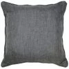 Paris Prix - Coussin Déco "newton" 60x60cm Gris Anthracite