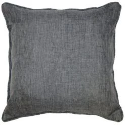 Paris Prix - Coussin Déco "newton" 60x60cm Gris Anthracite