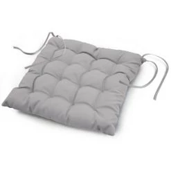 Paris Prix - Galette De Chaise "essentiel" 40x40cm Gris