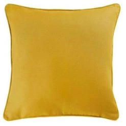 Paris Prix - Housse De Coussin "panama" 40x40cm Miel