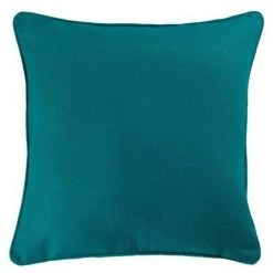 Paris Prix - Housse De Coussin "panama" 40x40cm Bleu