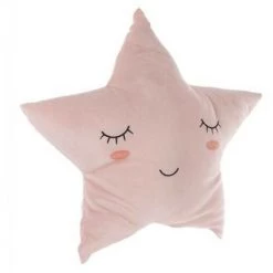 ATMOSPHERA FOR KIDS Coussin Déco "Etoile" 45x45cm Rose