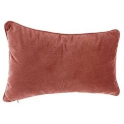 ATMOSPHERA, CRŽATEUR D'INTŽRIEUR Coussin Déhoussable "Lilou" 50x30cm Blush